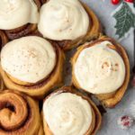 sourdough gingerbread cinnamon rolls