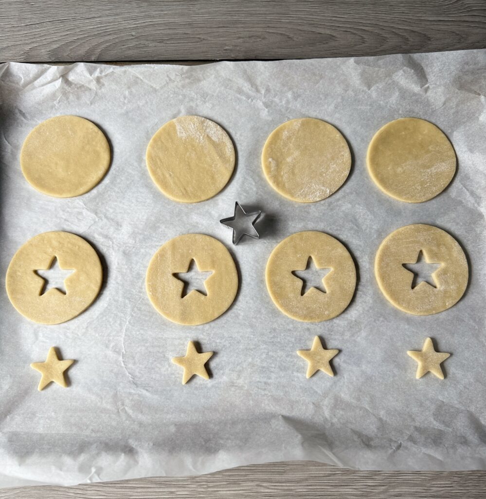 shaped sourdough jammie dodgers