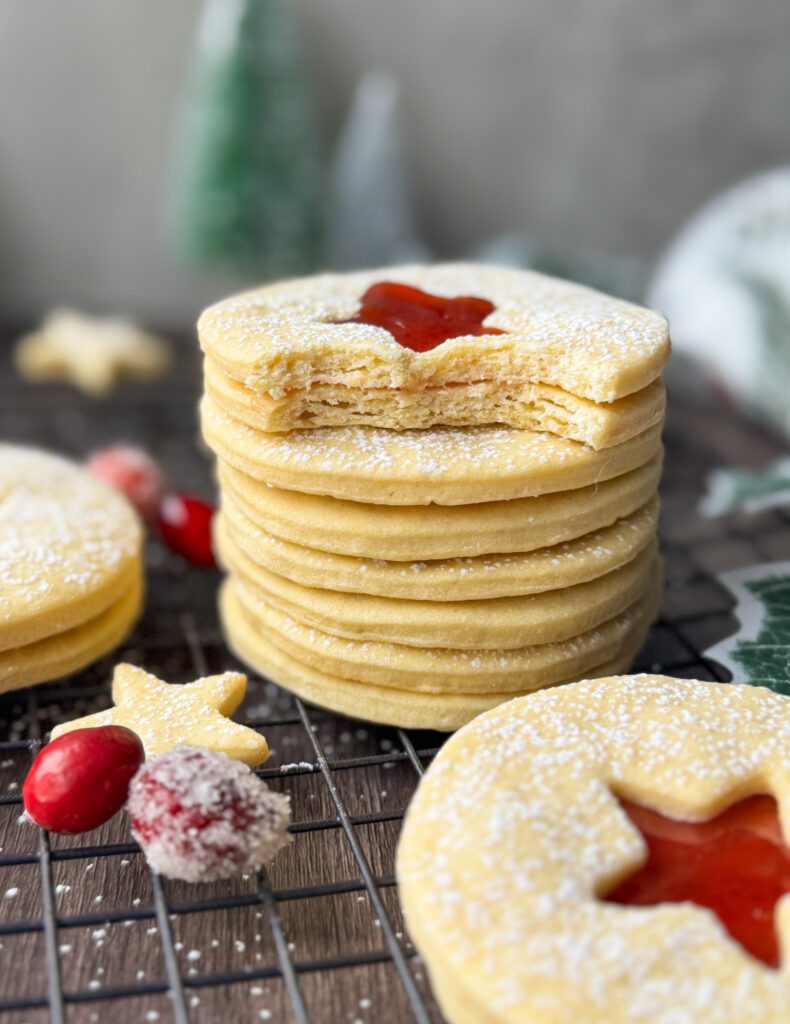 homemade sourdough jammie dodgers