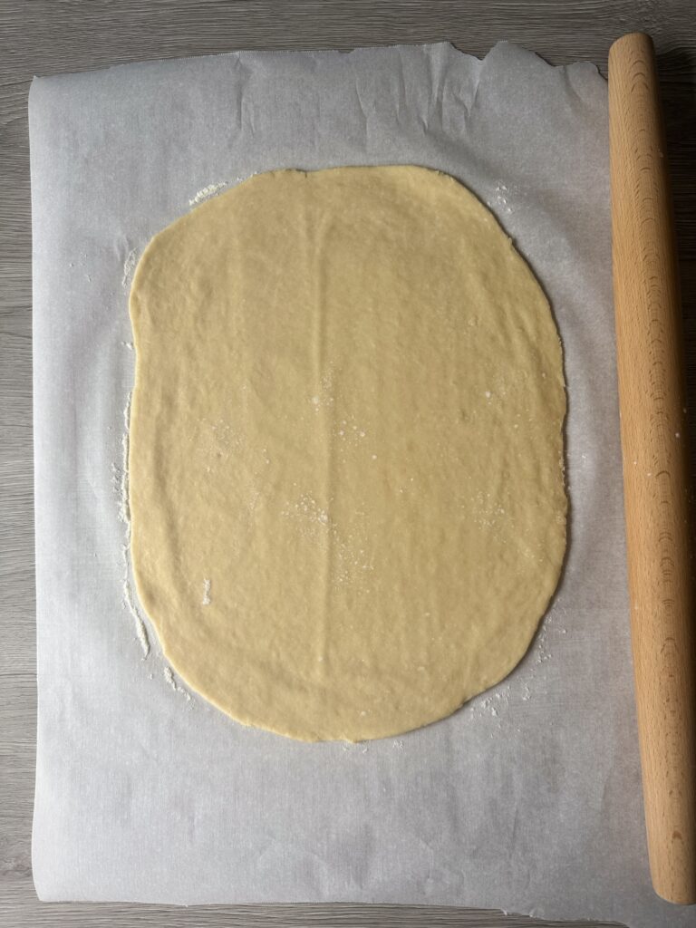 rolled jammie dodger dough