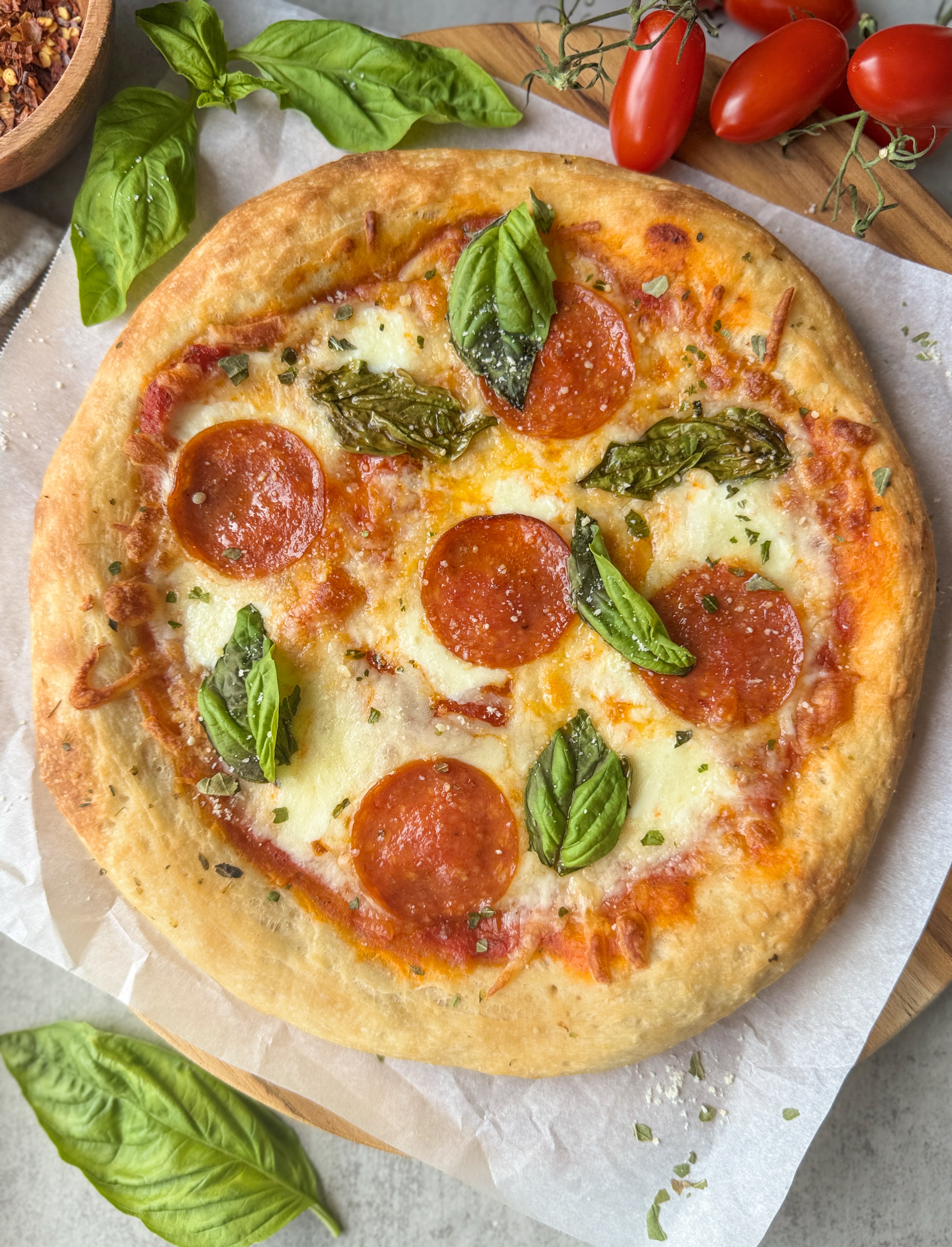sourdough pizza crust