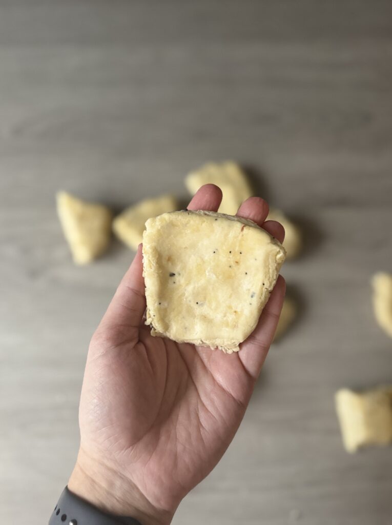 shaping everything bagel biscuit bombs