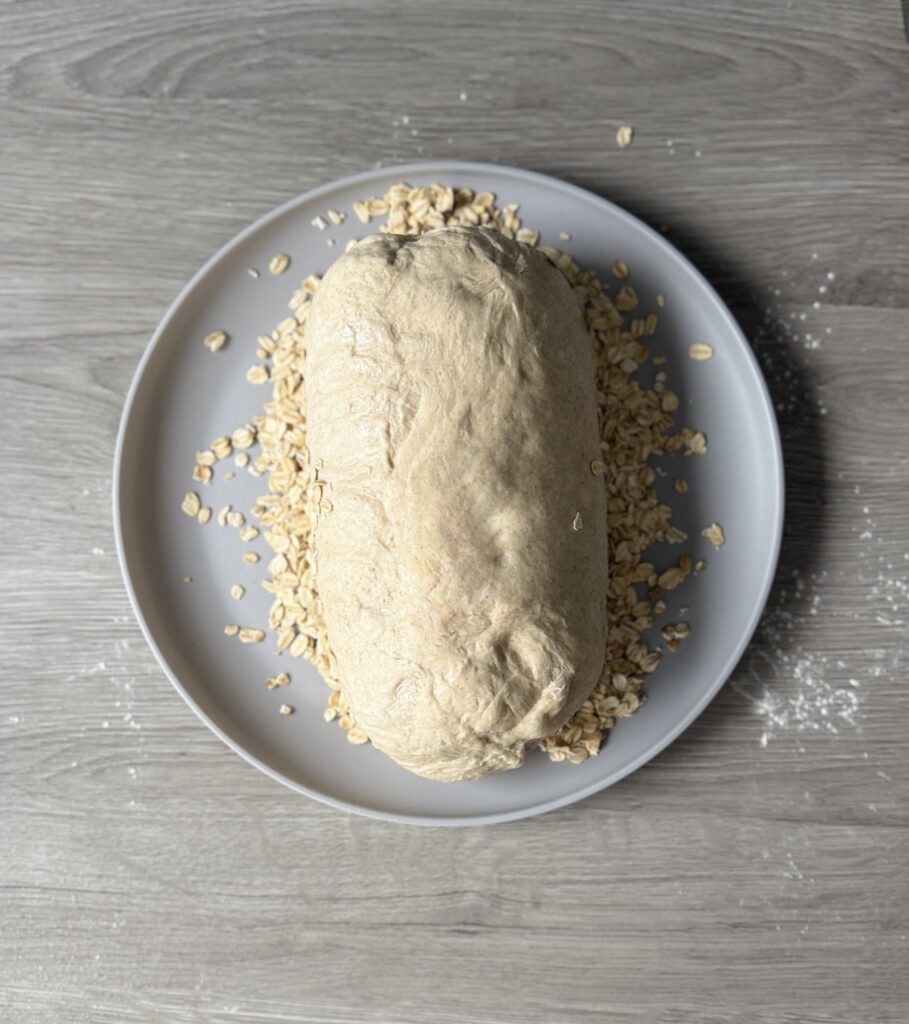 coating sandwich bread