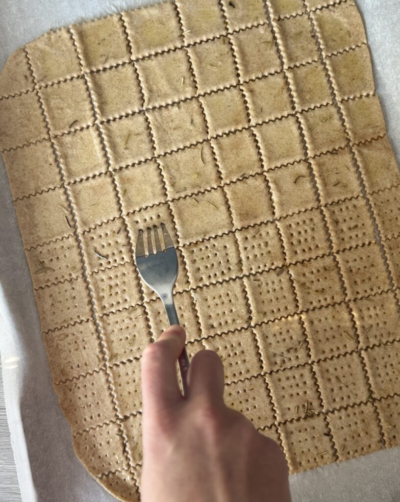 docking the whole wheat crackers
