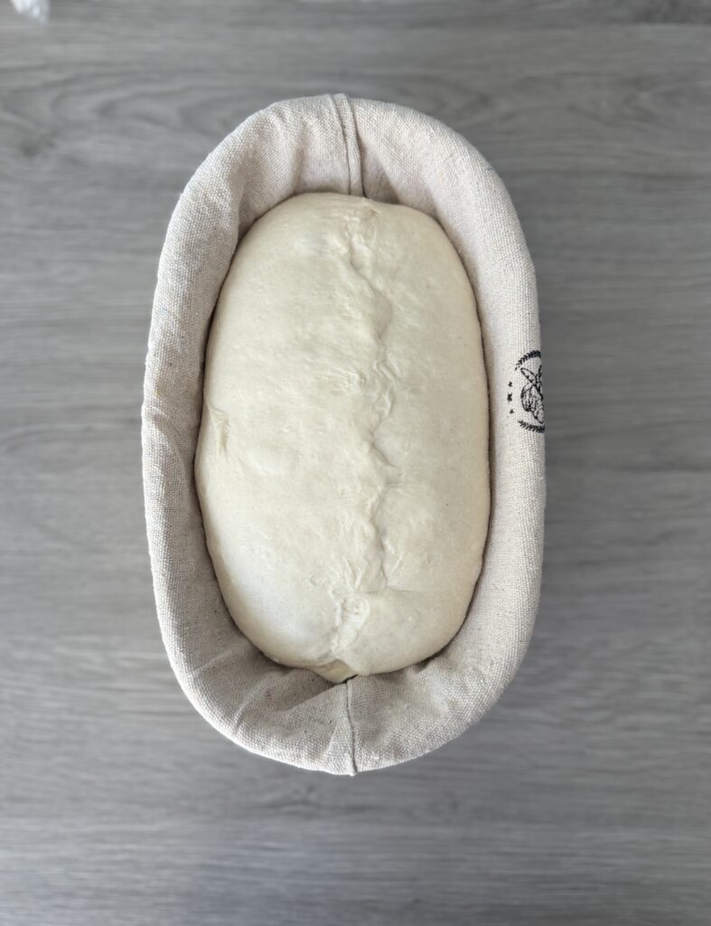 shaped oval simple sourdough recipe