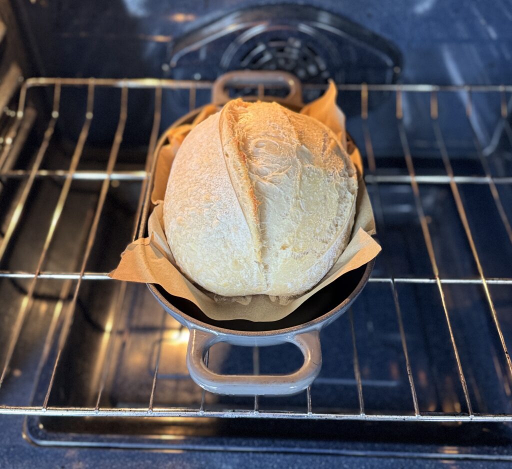half baked simple sourdough bread