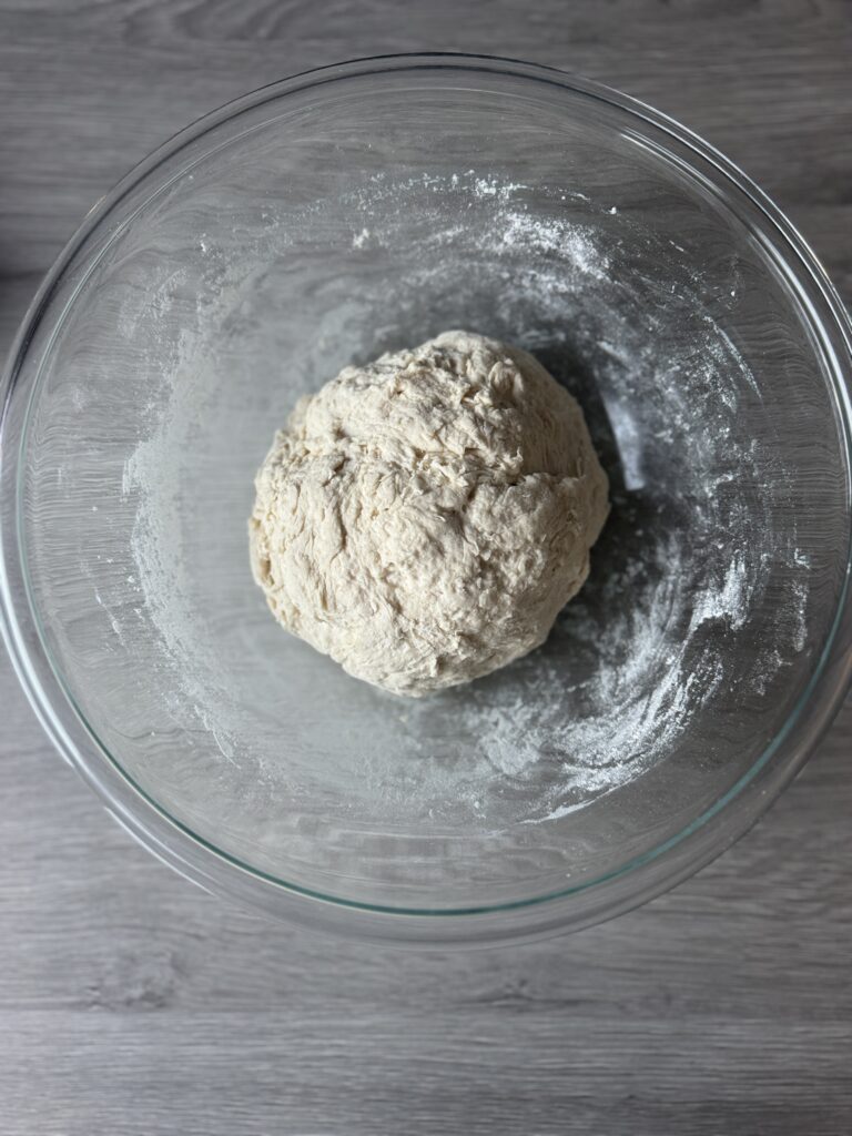 simple sourdough dough