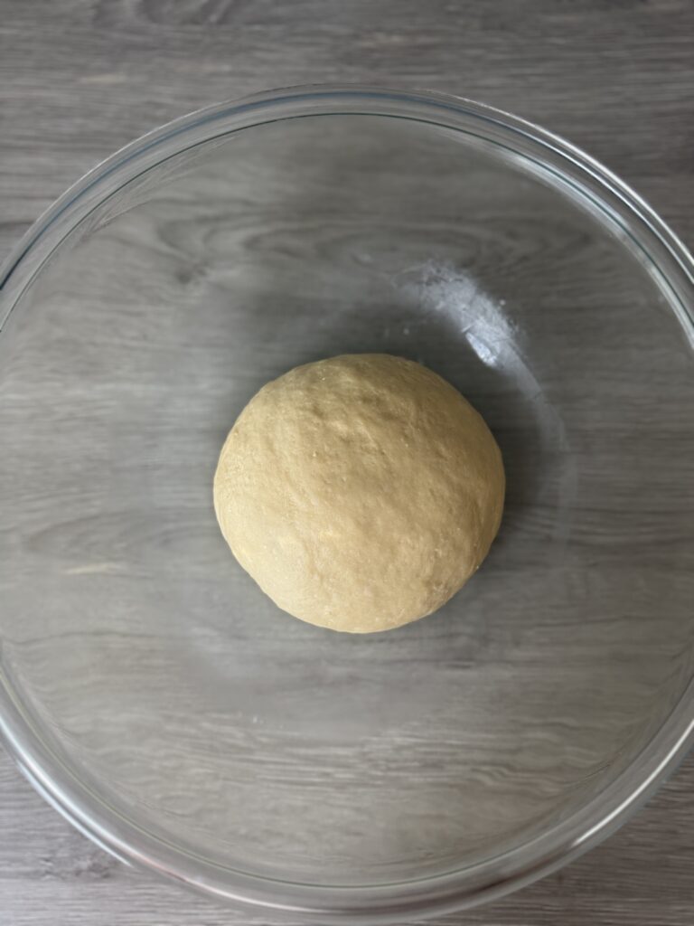 kneaded sourdough cinnamon roll dough