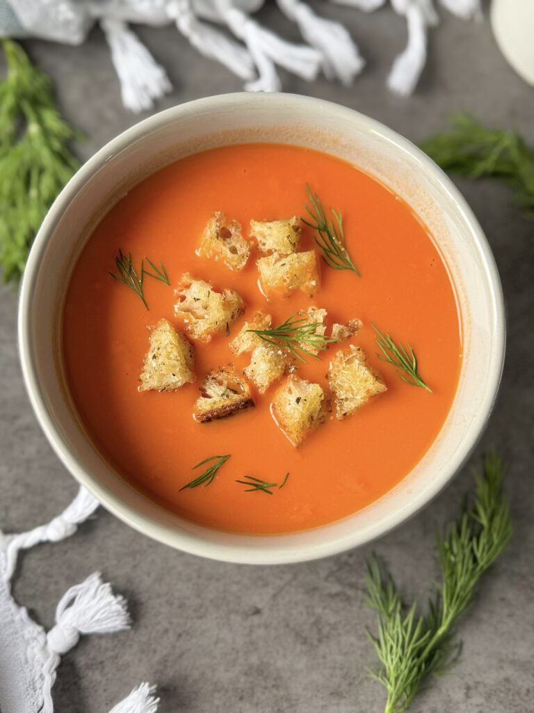 homemade sourdough croutons