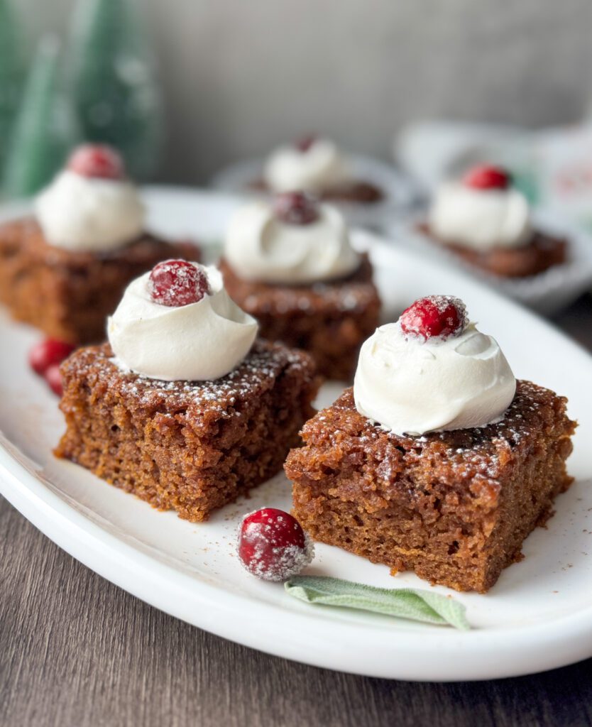 sourdough gingerbread cake
