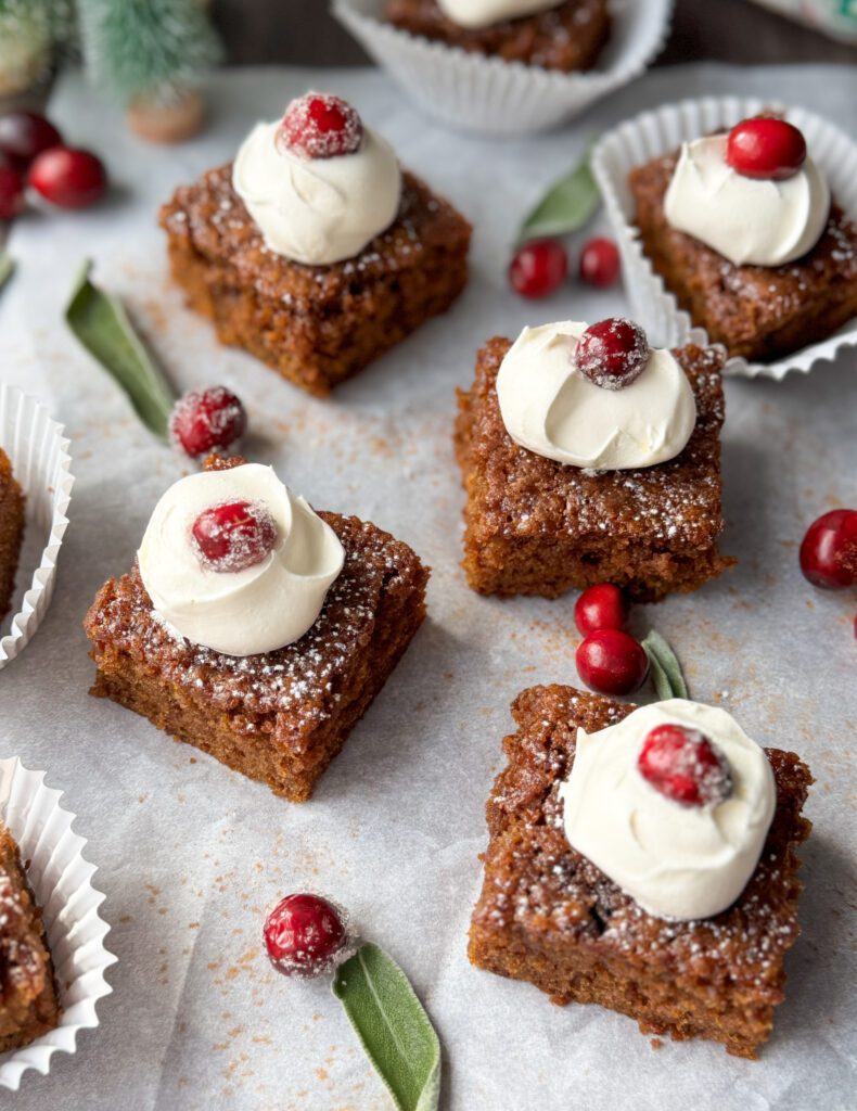 sourdough gingerbread cake
