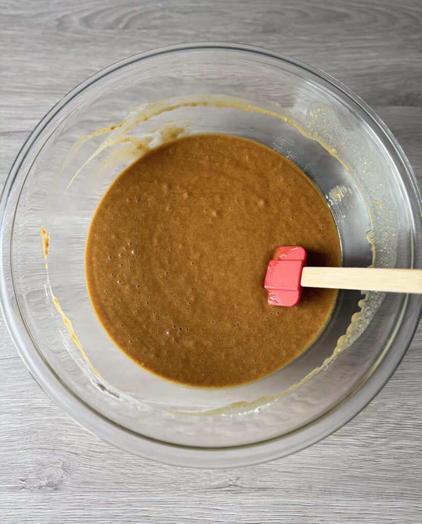 gingerbread cake batter