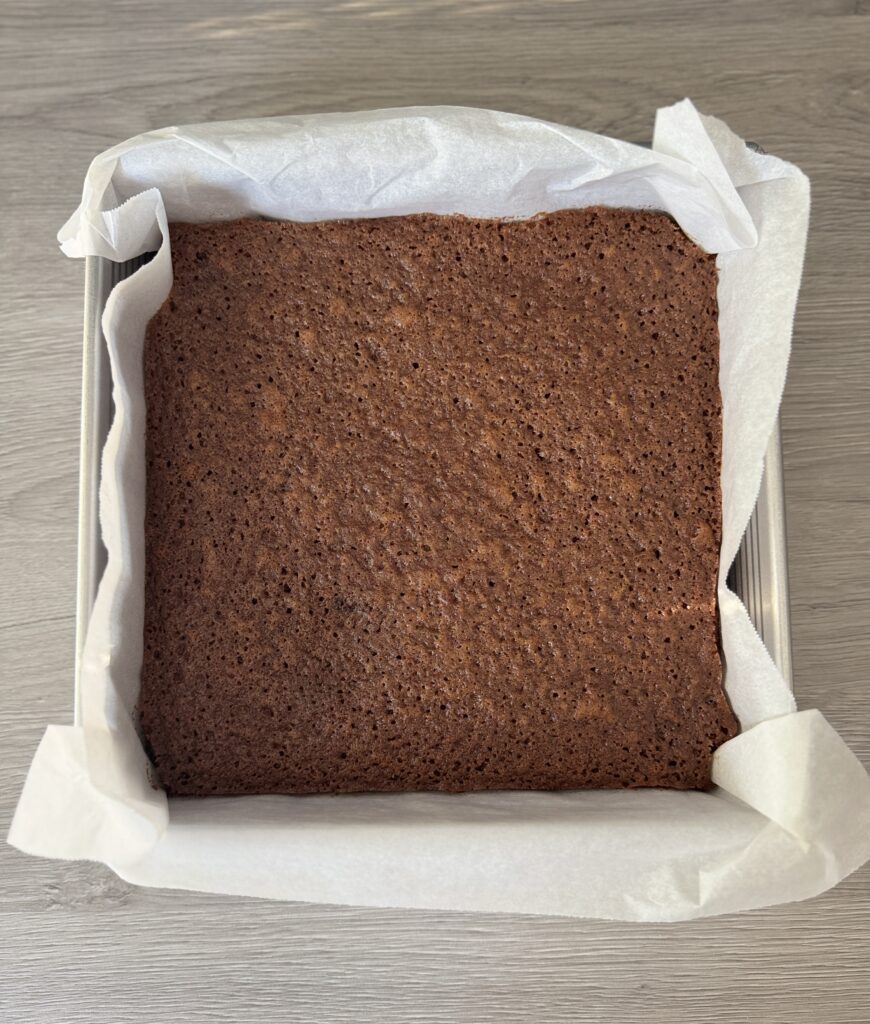 baked gingerbread cake