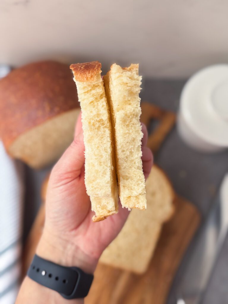 baked sourdough discard sandwich bread