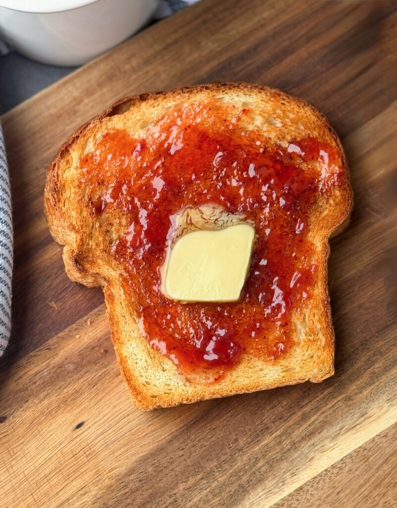 easy sourdough discard slice