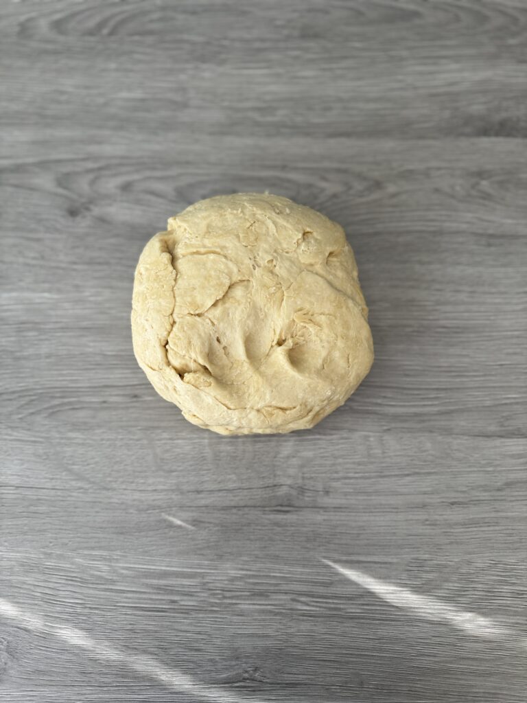 kneading the dough