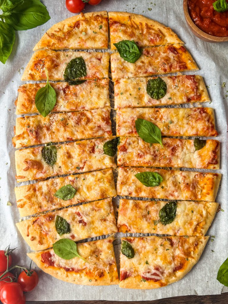 sourdough discard pizza sticks