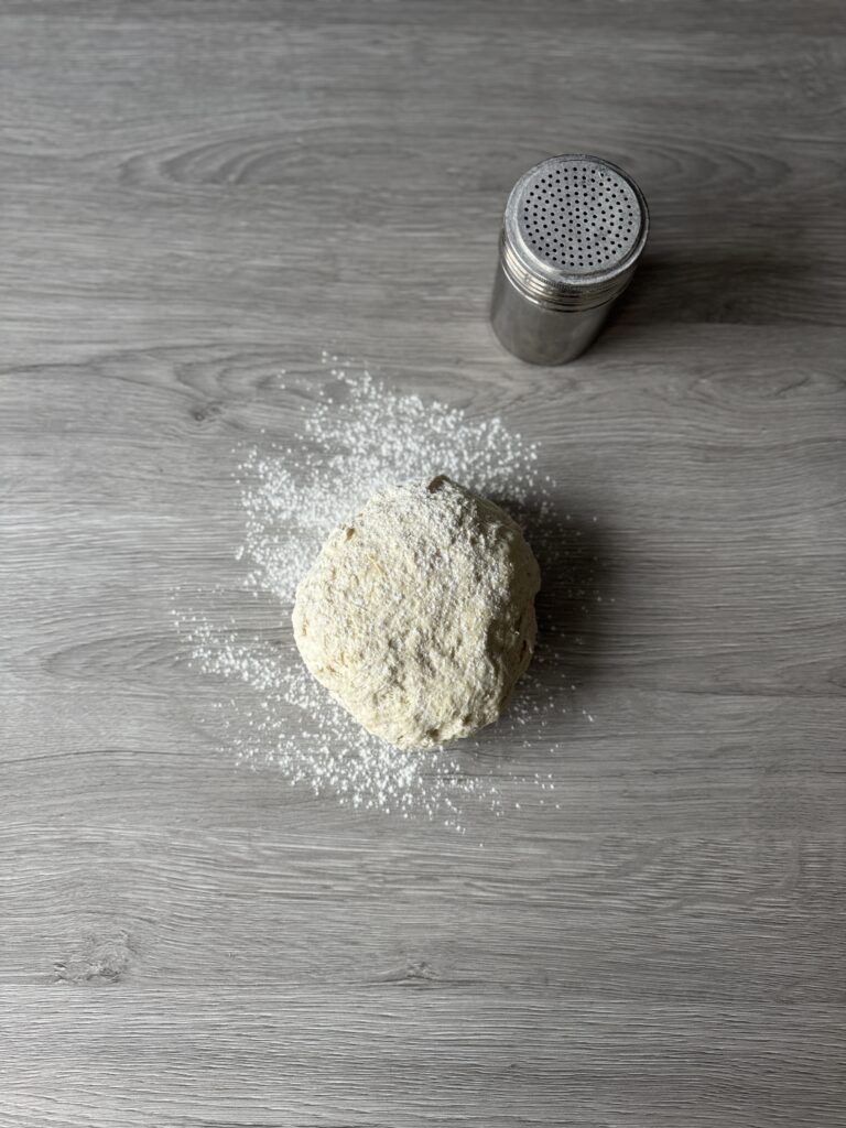 kneading pizza sticks