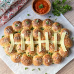 sourdough game-day pull apart bread