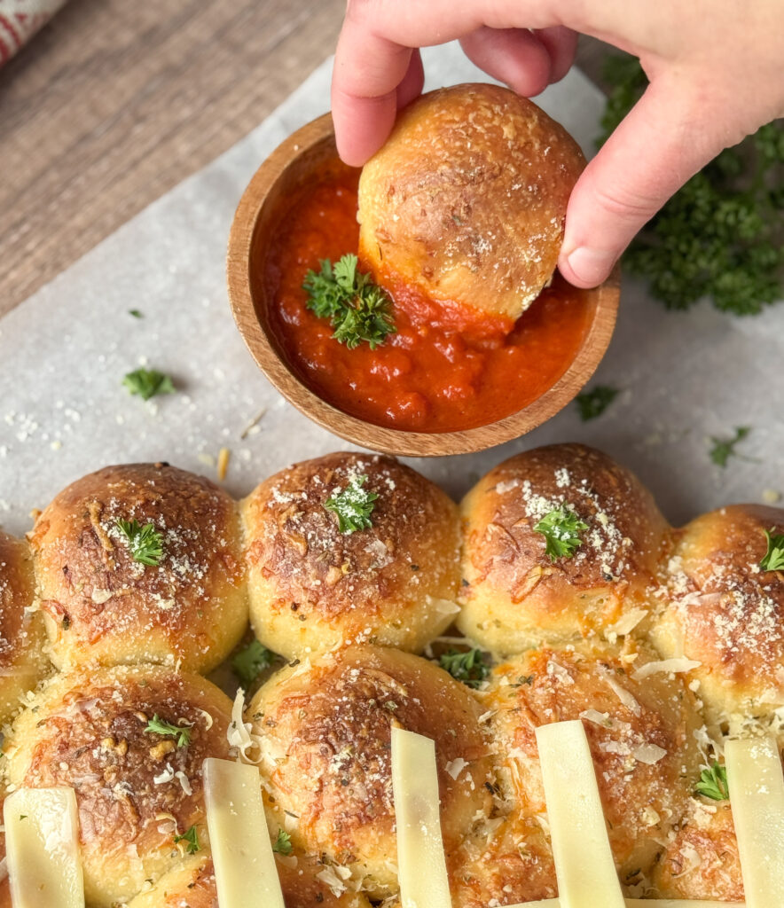 dipping game day bread