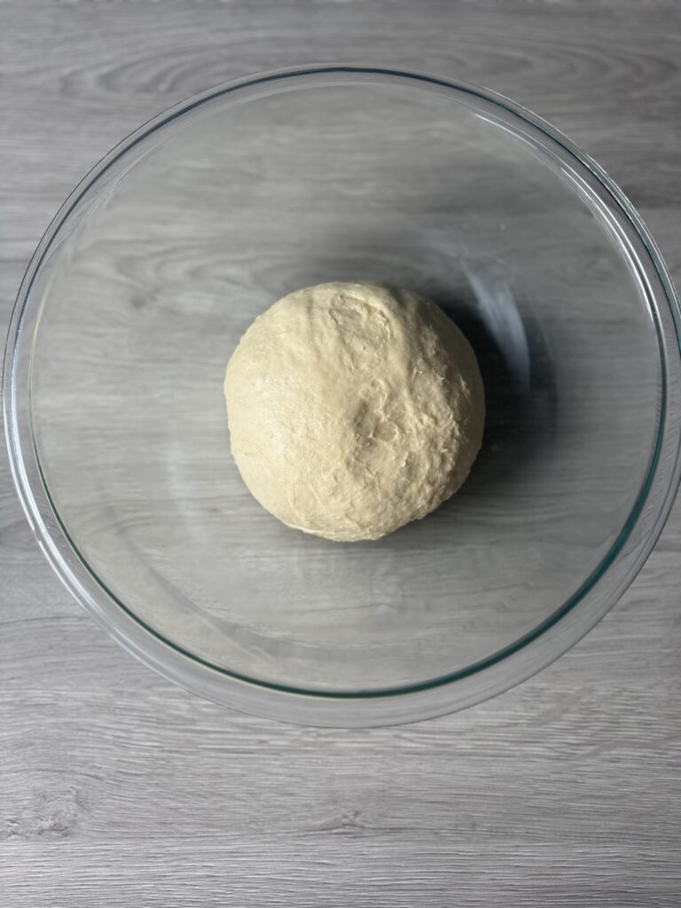 kneaded football dough