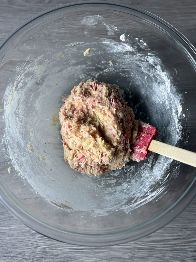 sugar cookie bar dough hearts