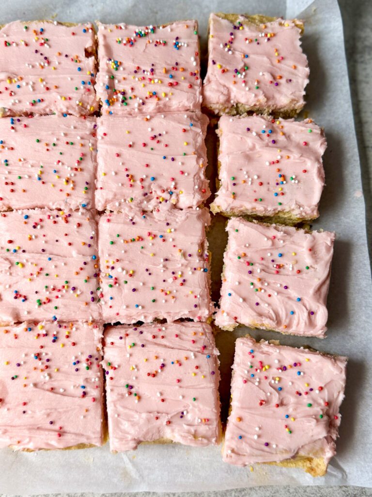 sourdough sugar cookie bars
