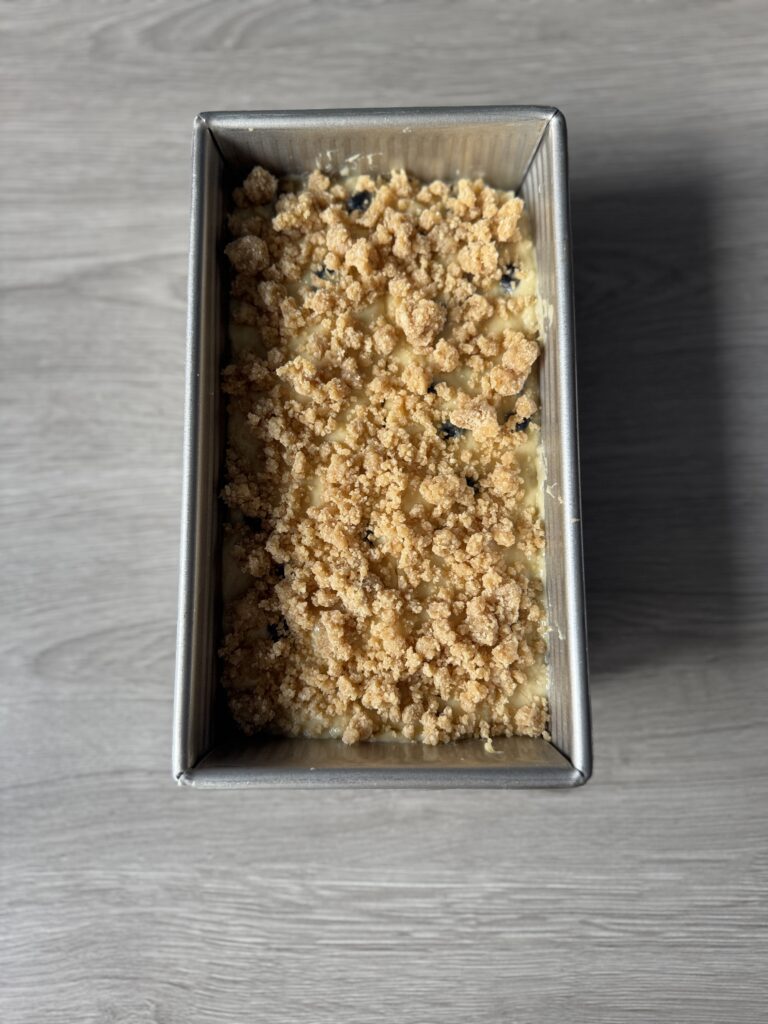 lemon blueberry sourdough bread