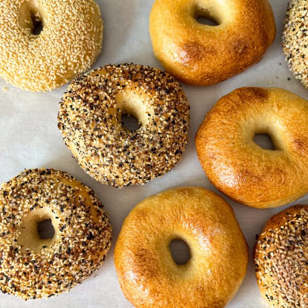easy sourdough bagels