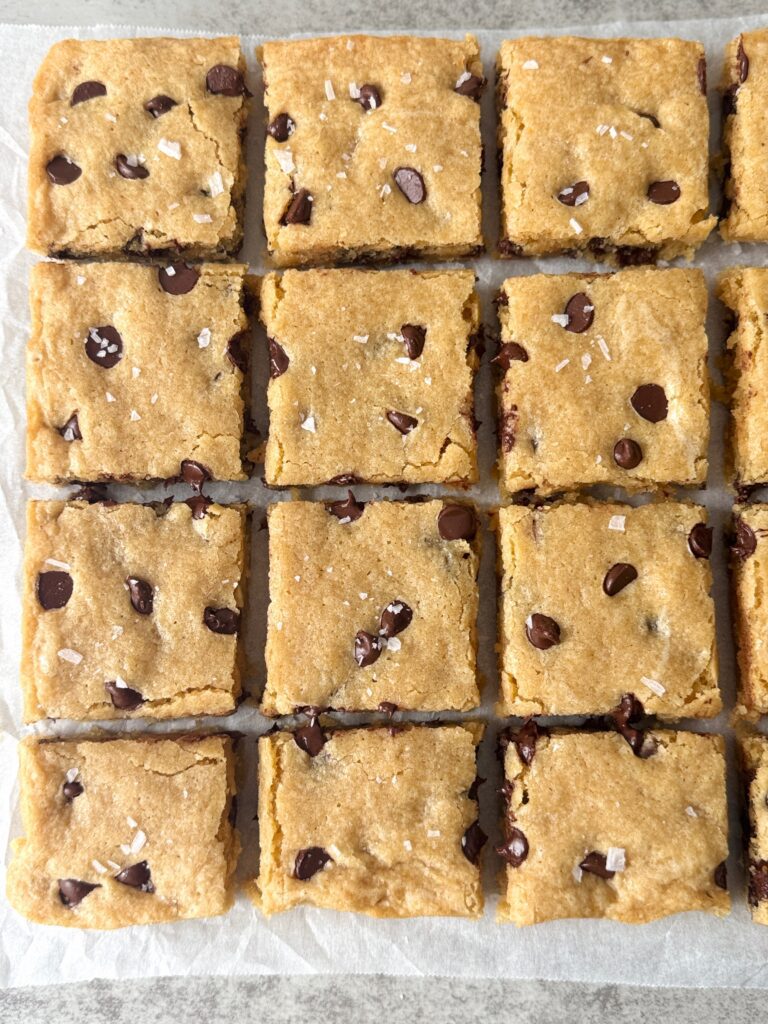 sourdough blondies