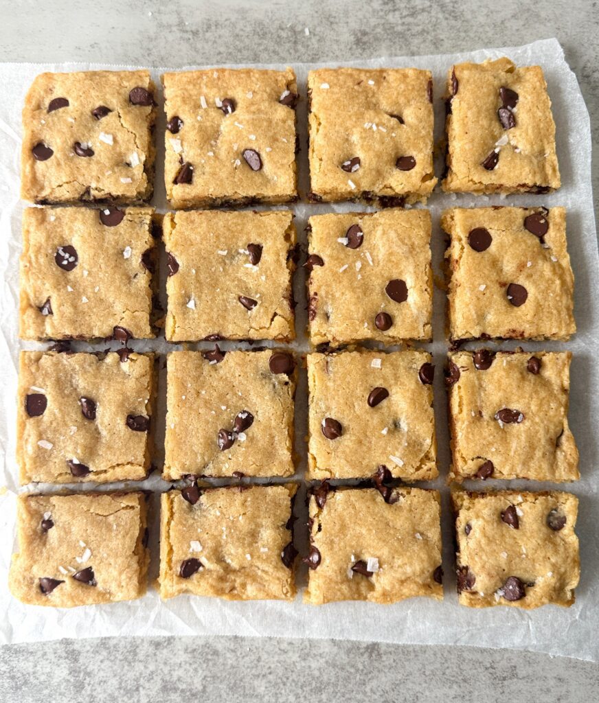 sourdough blondies