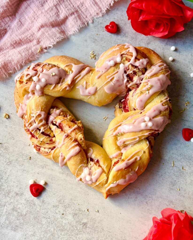 sourdough brioche heart