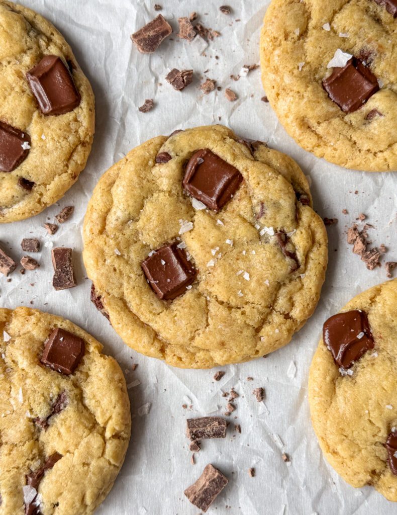 sourdough chocolate chip cookies