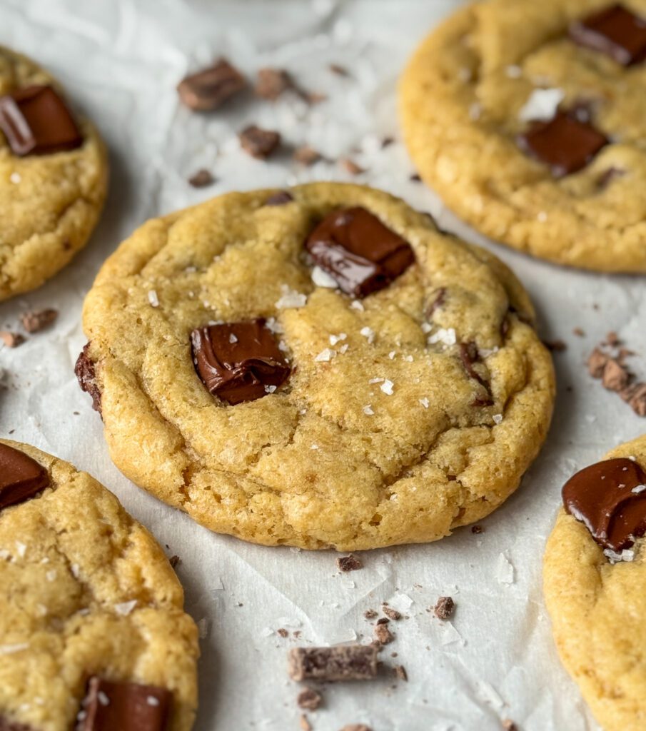 sourdough chocolate chip cookies