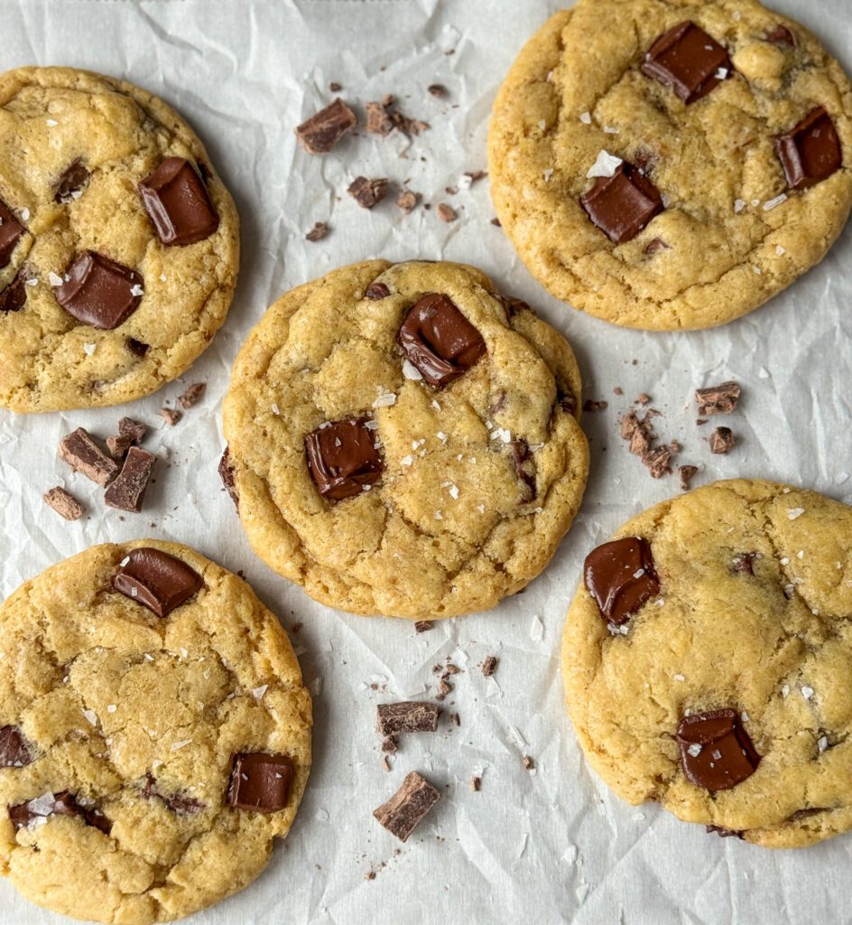 sourdough chocolate chip cookies