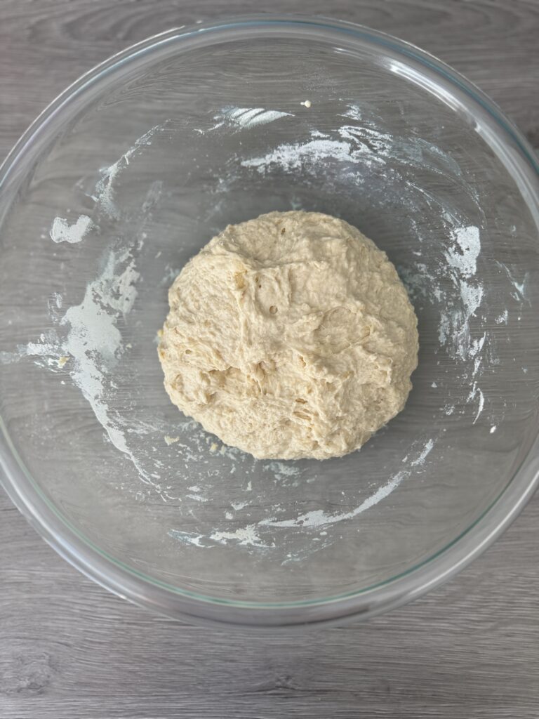 mixing discard English muffins