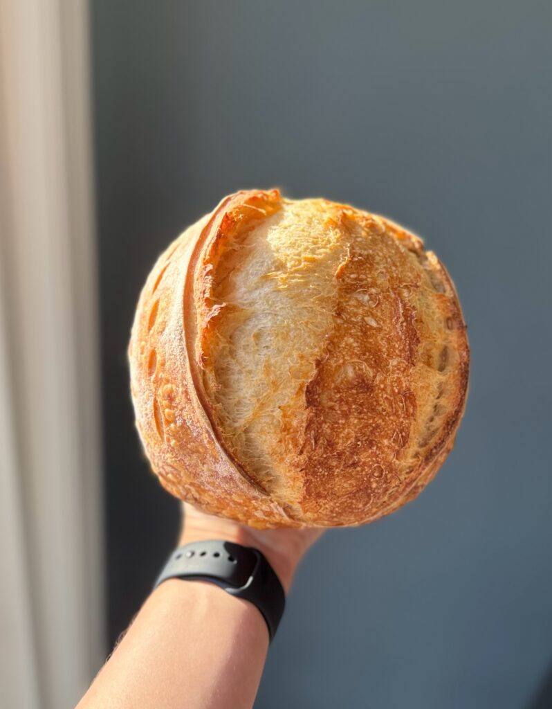 mini sourdough loaf
