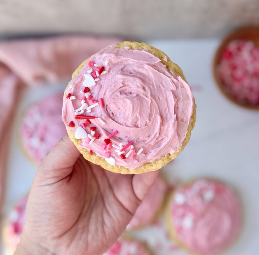 frosted sugar cookies
