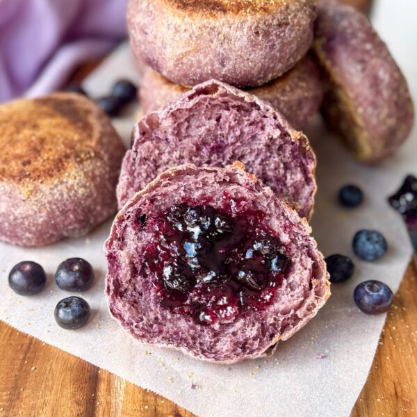 blueberry English muffins main