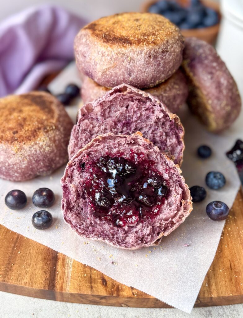 blueberry English muffins main