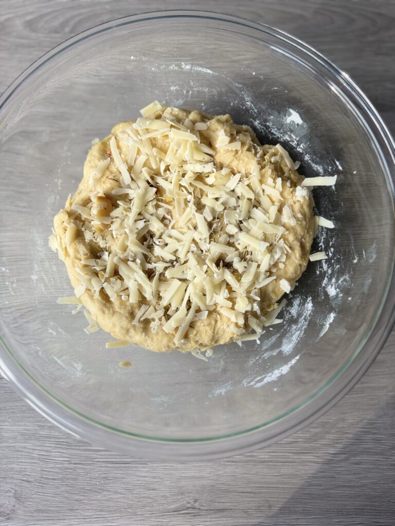 adding savory inclusions