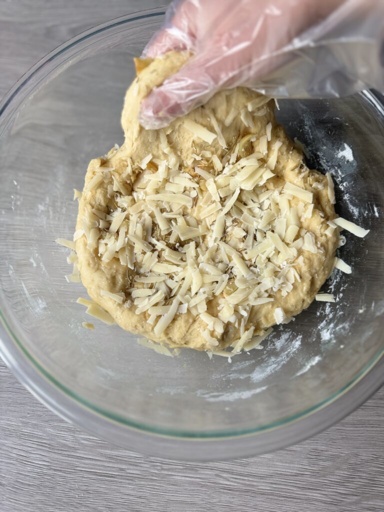 adding savory inclusions