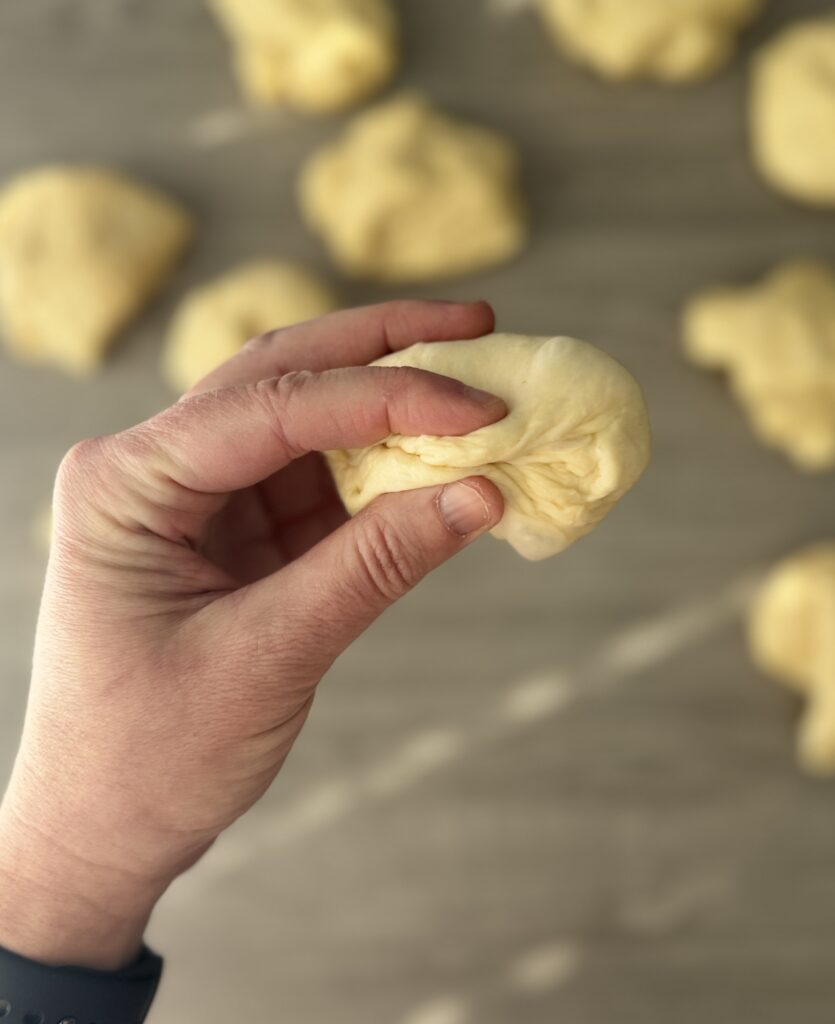 shaping discard rolls