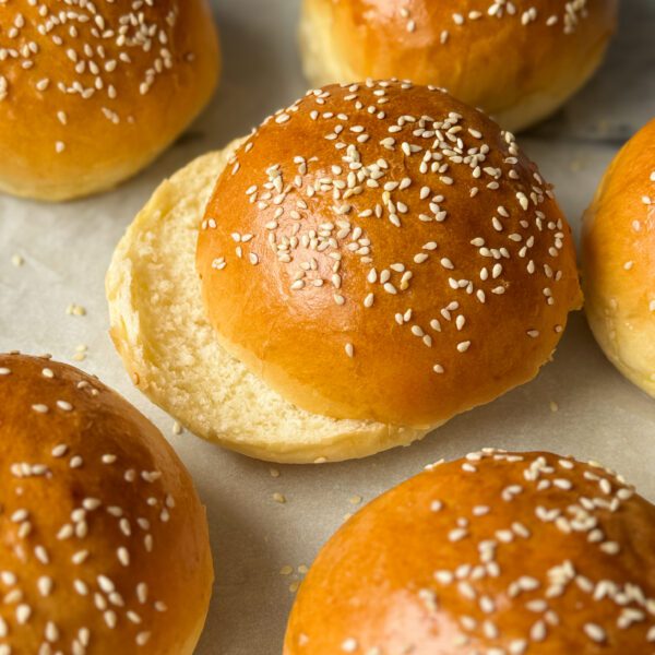 sourdough discard burger buns