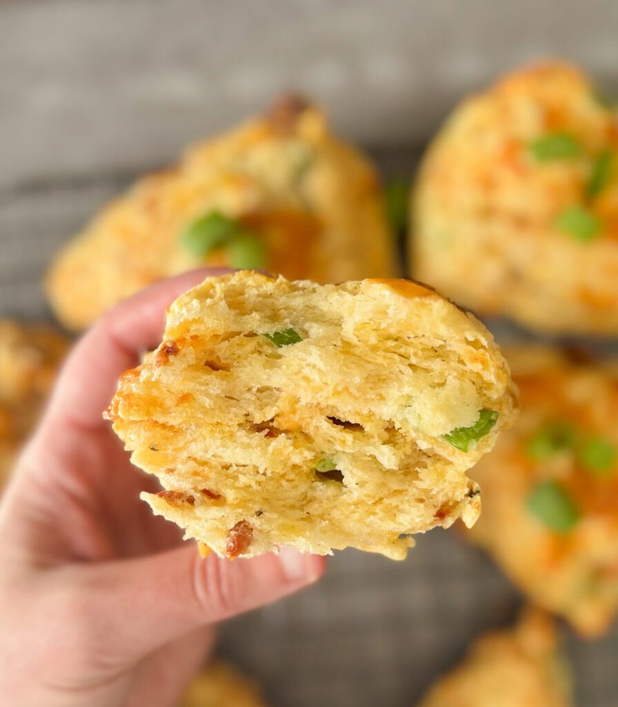 sun-dried tomato sourdough scones