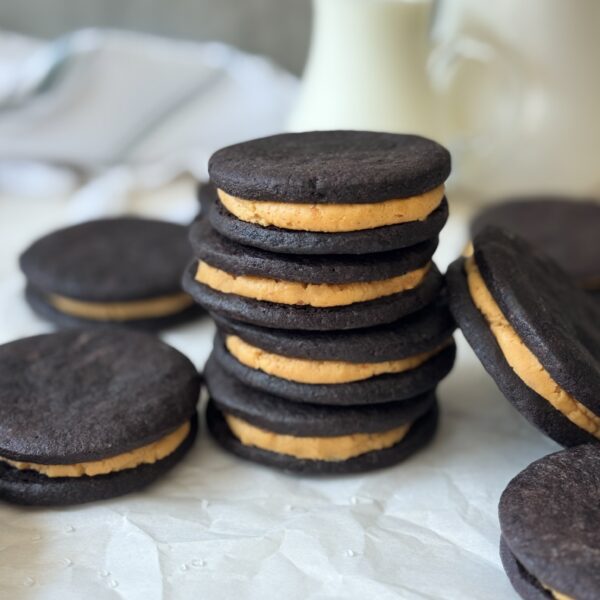 peanut butter sourdough Oreo cookies