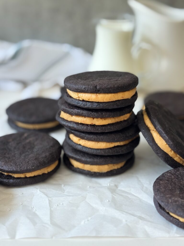 peanut butter sourdough Oreo cookies