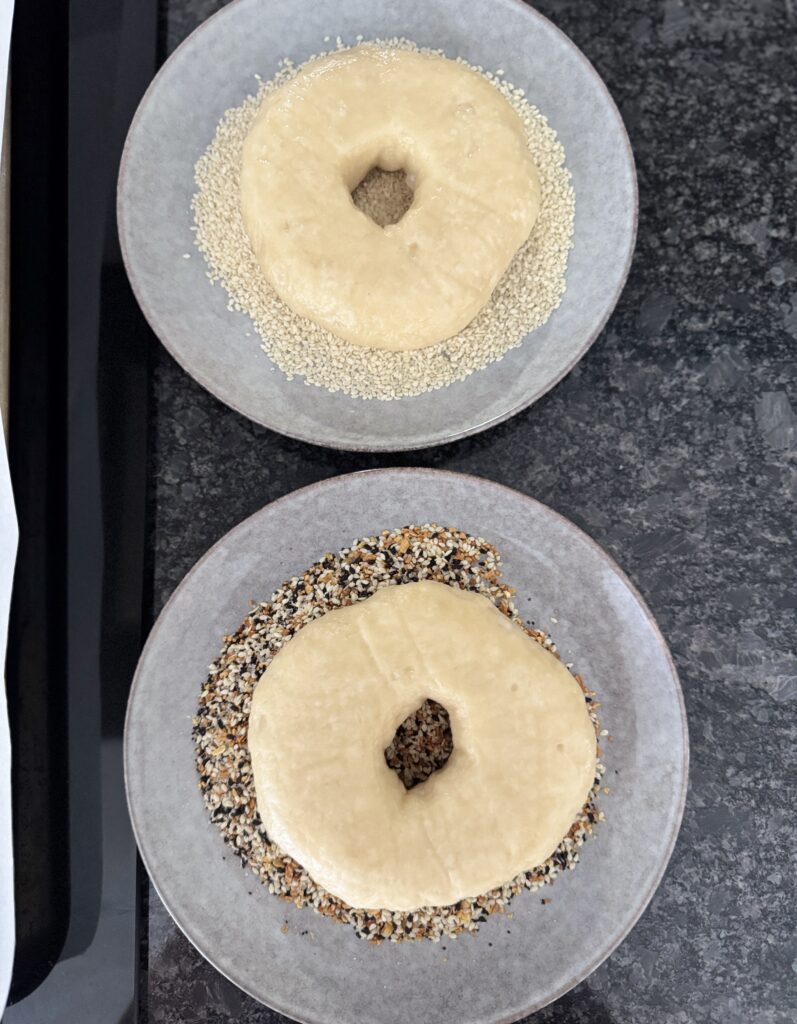 topping discard bagels