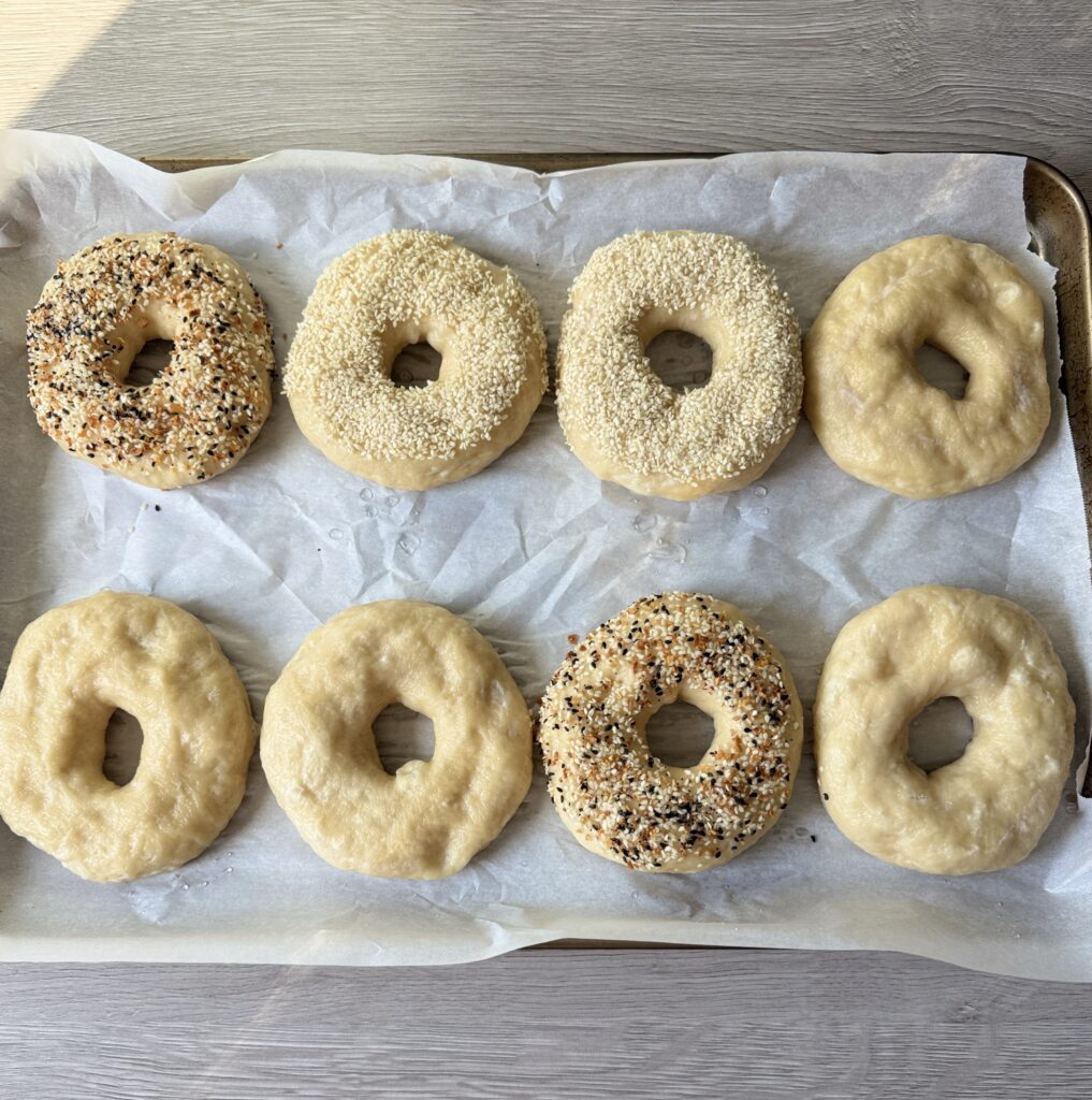 pre baked sourdough bagels
