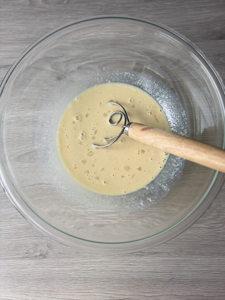 mixing crescent rolls